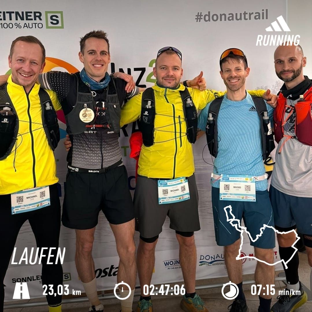 Donautrail 22 - 22km Trailrun mit 600hm